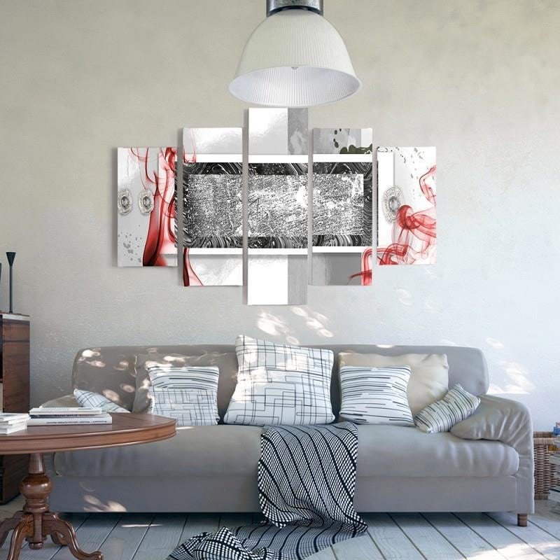 Kanva no 5 daļām - Type A, Abstract Composition 2  Home Trends DECO