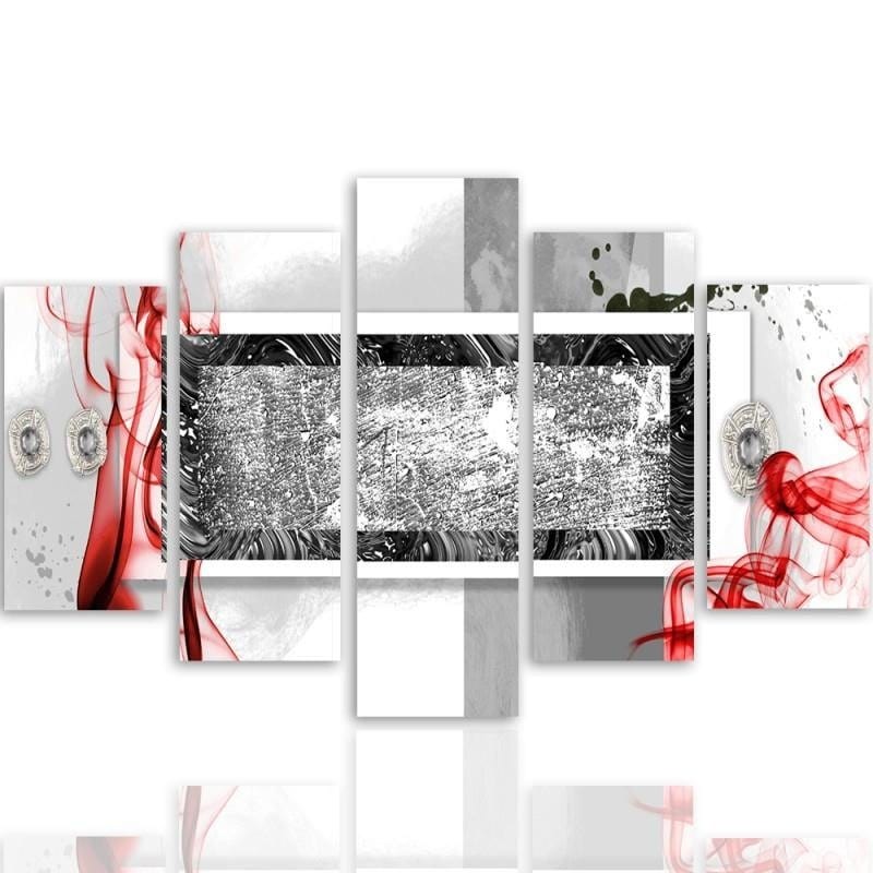 Kanva no 5 daļām - Type A, Abstract Composition 2 Home Trends DECO