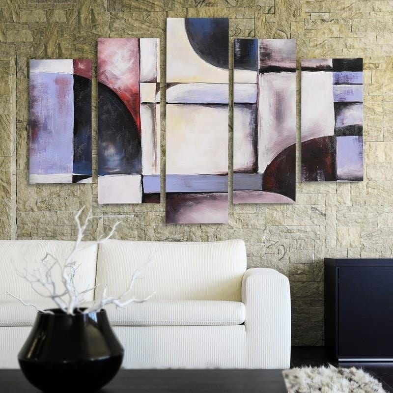 Kanva no 5 daļām - Type A, Abstraction 31  Home Trends DECO
