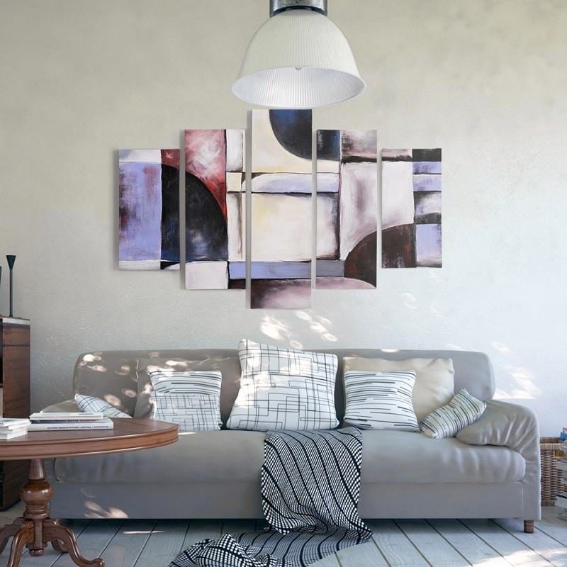 Kanva no 5 daļām - Type A, Abstraction 31  Home Trends DECO
