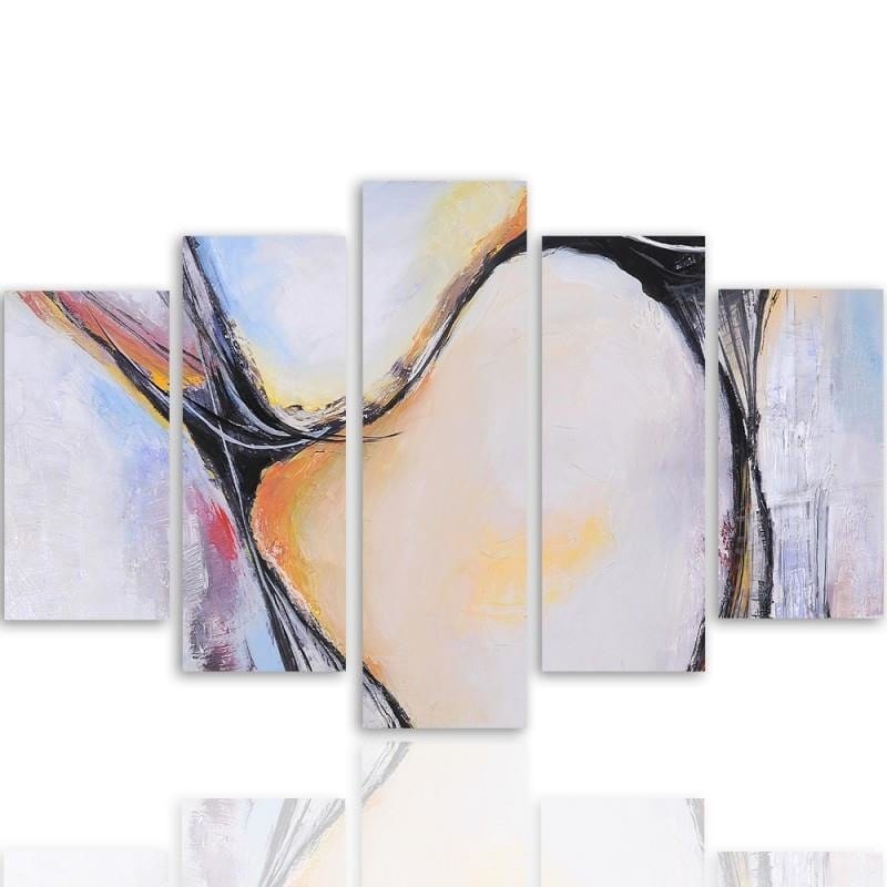 Kanva no 5 daļām - Type A, Abstraction 35 Home Trends DECO