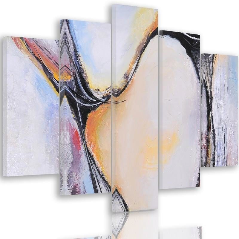 Kanva no 5 daļām - Type A, Abstraction 35 Home Trends DECO