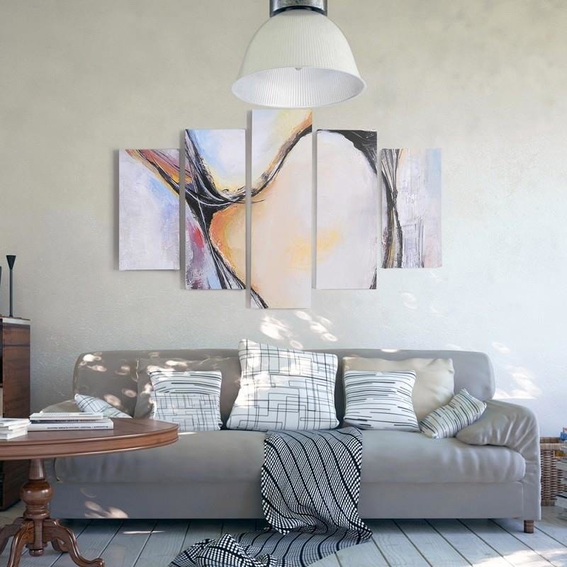 Kanva no 5 daļām - Type A, Abstraction 35  Home Trends DECO