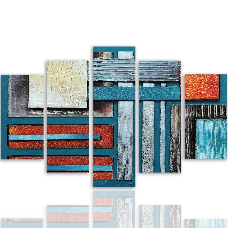 Kanva no 5 daļām - Type A, Abstraction 59 Home Trends DECO