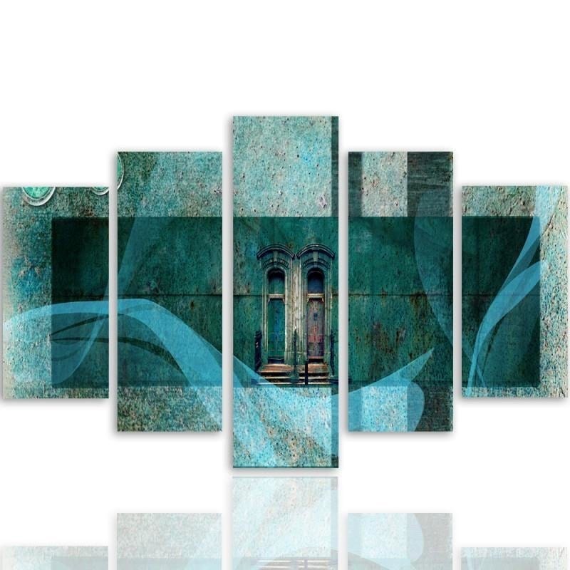 Kanva no 5 daļām - Type A, Architectural Motif Home Trends DECO