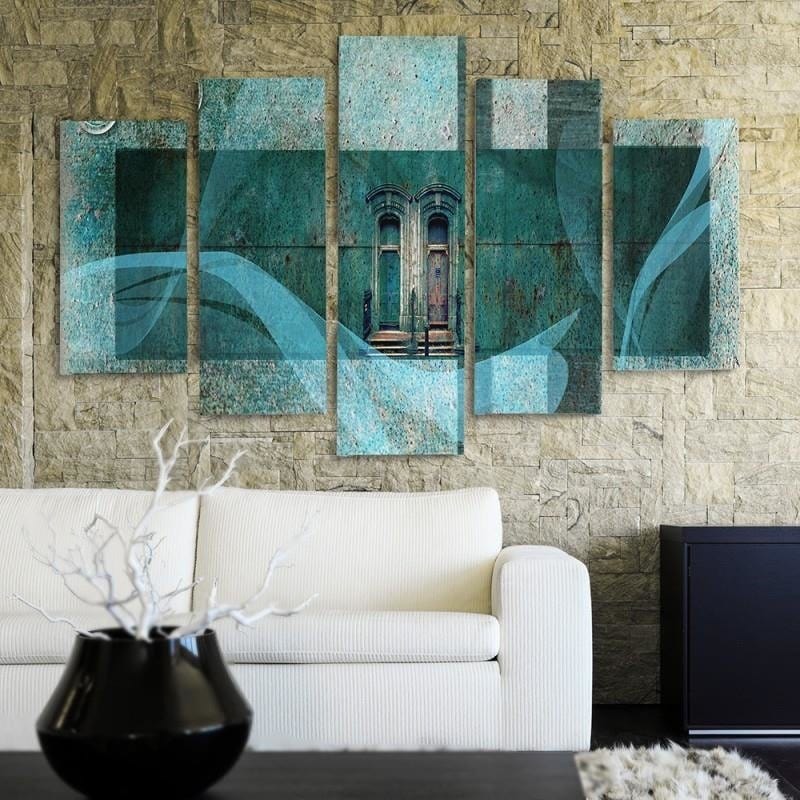 Kanva no 5 daļām - Type A, Architectural Motif  Home Trends DECO