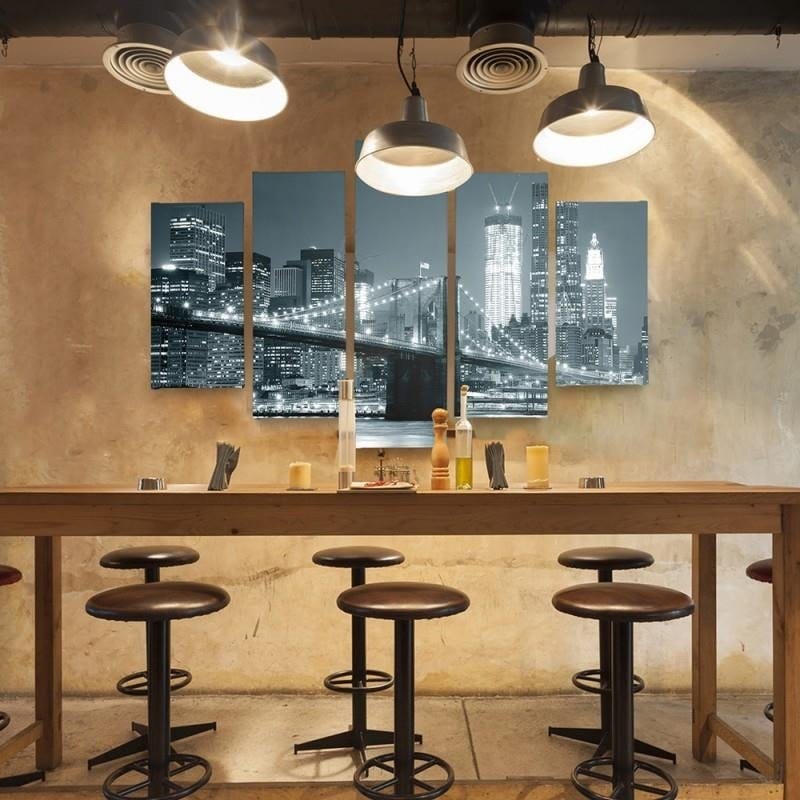 Kanva no 5 daļām - Type A, Bridge  Home Trends DECO