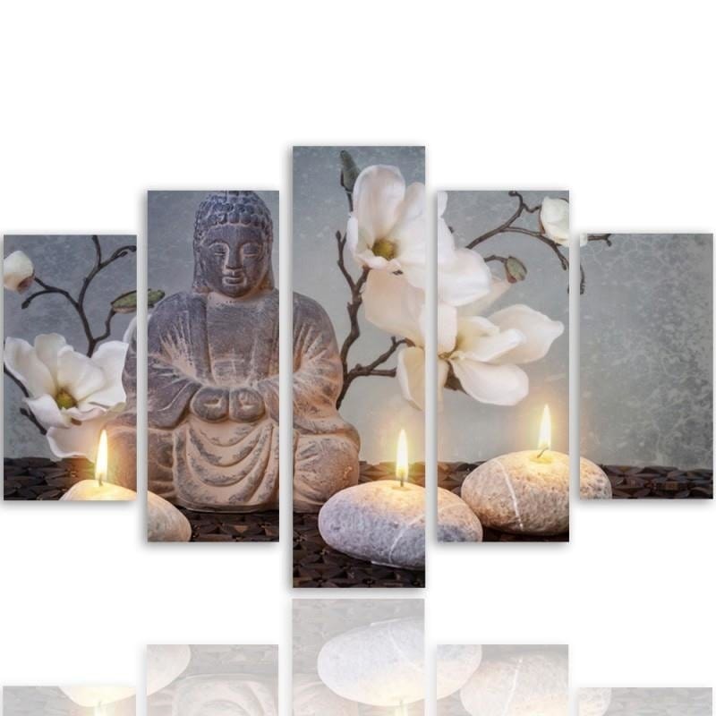 Kanva no 5 daļām - Type A, Buddha Home Trends DECO