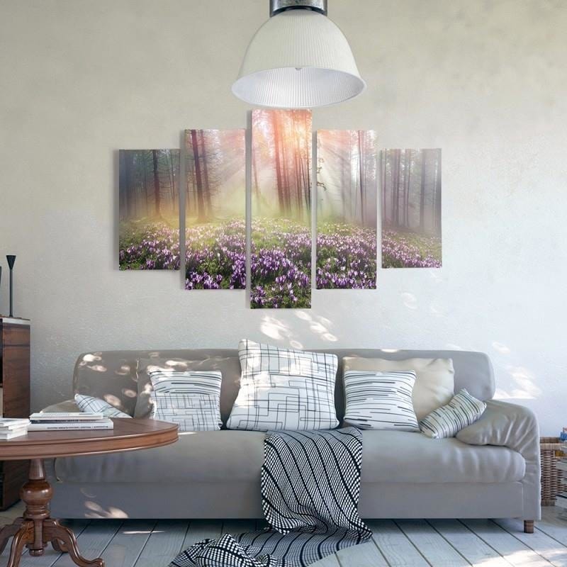 Kanva no 5 daļām - Type A, Clearing Crocuses Home Trends DECO