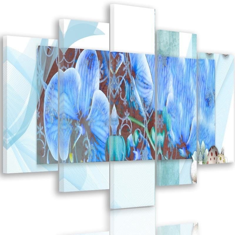 Kanva no 5 daļām - Type A, Composition Orchid 2 Home Trends DECO