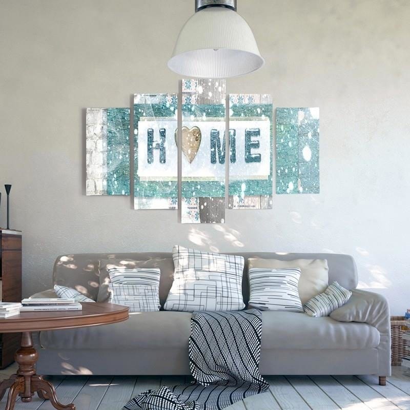 Kanva no 5 daļām - Type A, Composition Winter  Home Trends DECO