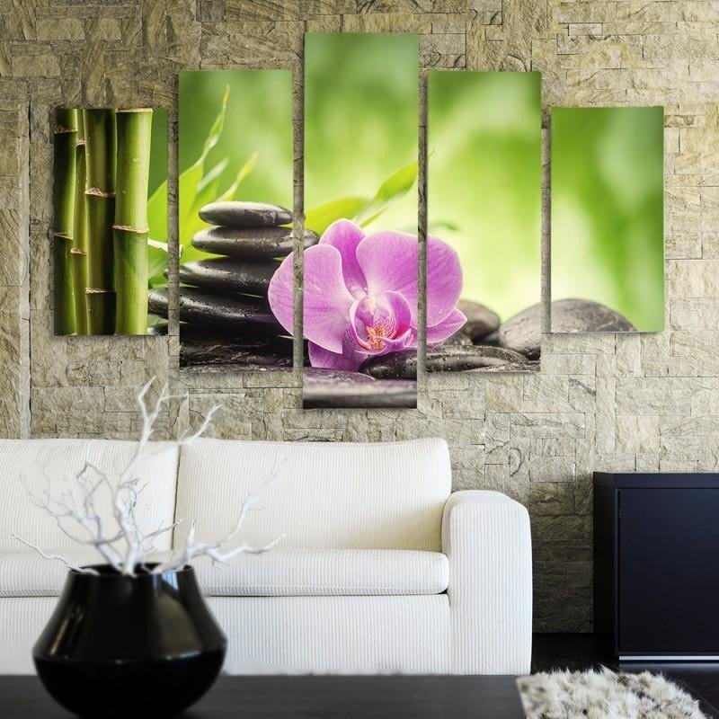 Kanva no 5 daļām - Type A, Composition Zen 3 Home Trends DECO