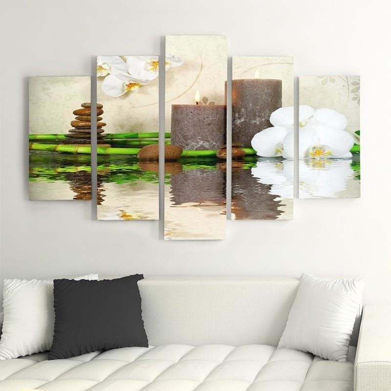 Kanva no 5 daļām - Type A, Composition Zen 6 Home Trends DECO