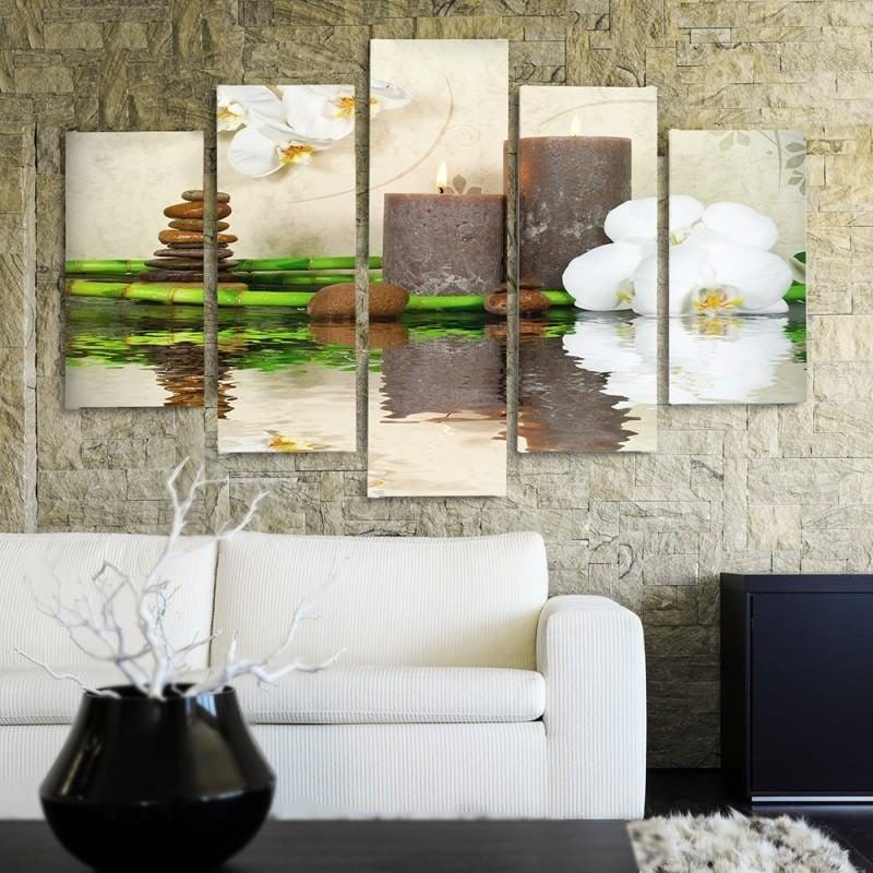 Kanva no 5 daļām - Type A, Composition Zen 6 Home Trends DECO