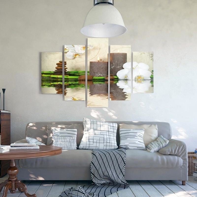 Kanva no 5 daļām - Type A, Composition Zen 6 Home Trends DECO