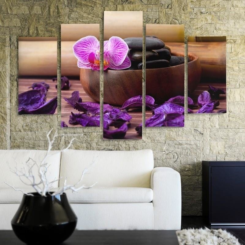 Kanva no 5 daļām - Type A, Composition Zen Home Trends DECO