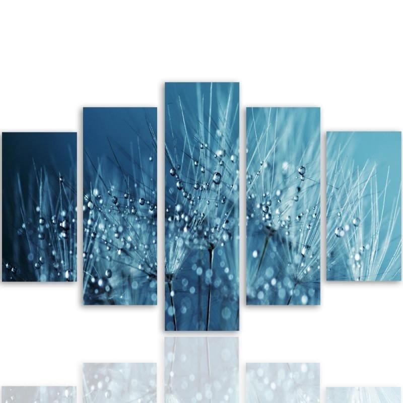 Kanva no 5 daļām - Type A, Dandelion And Dew 2 Home Trends DECO