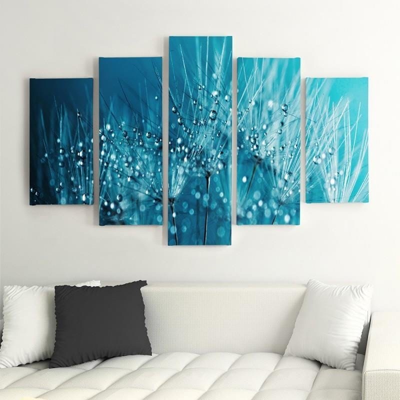 Kanva no 5 daļām - Type A, Dandelion And Dew 2 Home Trends DECO