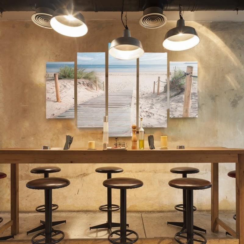 Kanva no 5 daļām - Type A, Descent To The Sea 1 Home Trends DECO