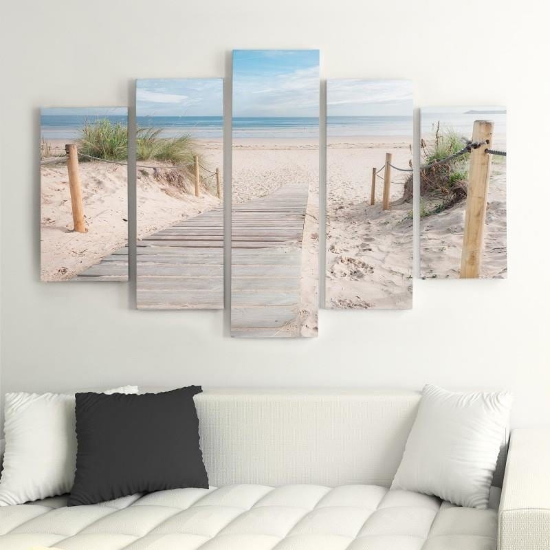 Kanva no 5 daļām - Type A, Descent To The Sea 1 Home Trends DECO