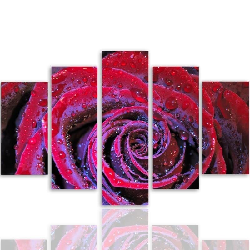 Kanva no 5 daļām - Type A, Dewy Rose Home Trends DECO