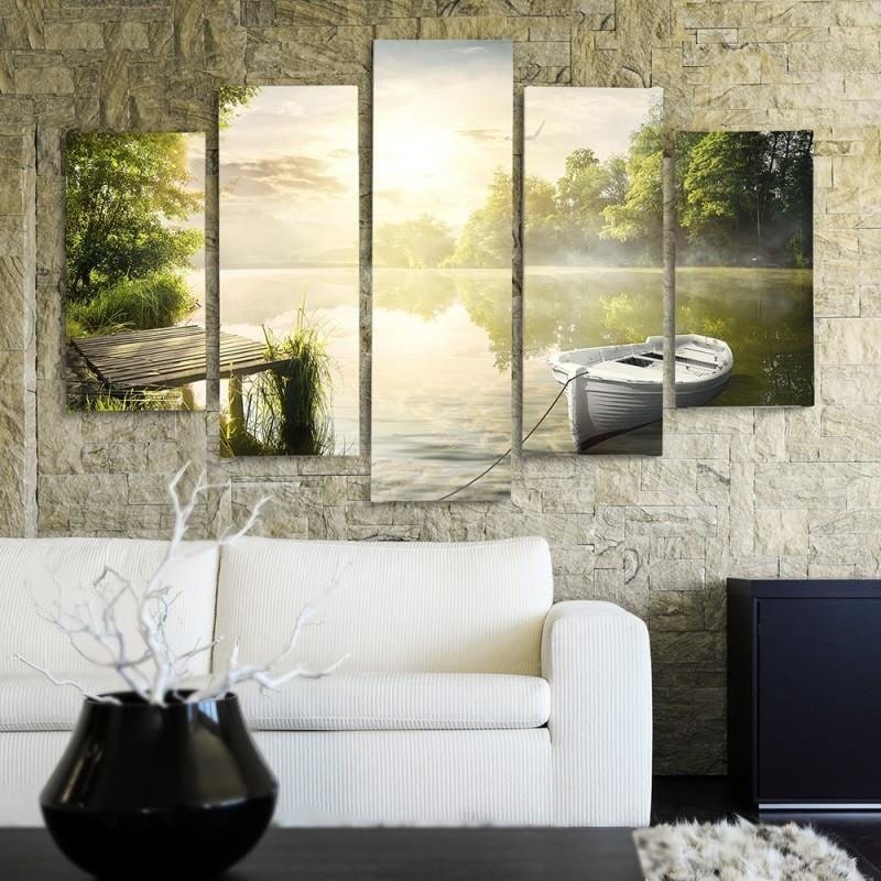 Kanva no 5 daļām - Type A, East Lake Home Trends DECO