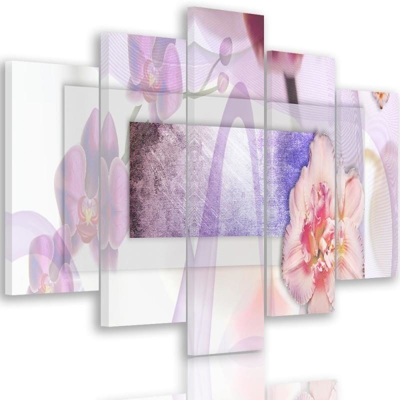 Kanva no 5 daļām - Type A, Floral Composition 1 Home Trends DECO