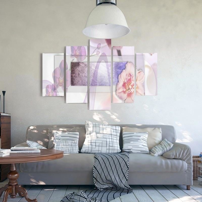 Kanva no 5 daļām - Type A, Floral Composition 1 Home Trends DECO