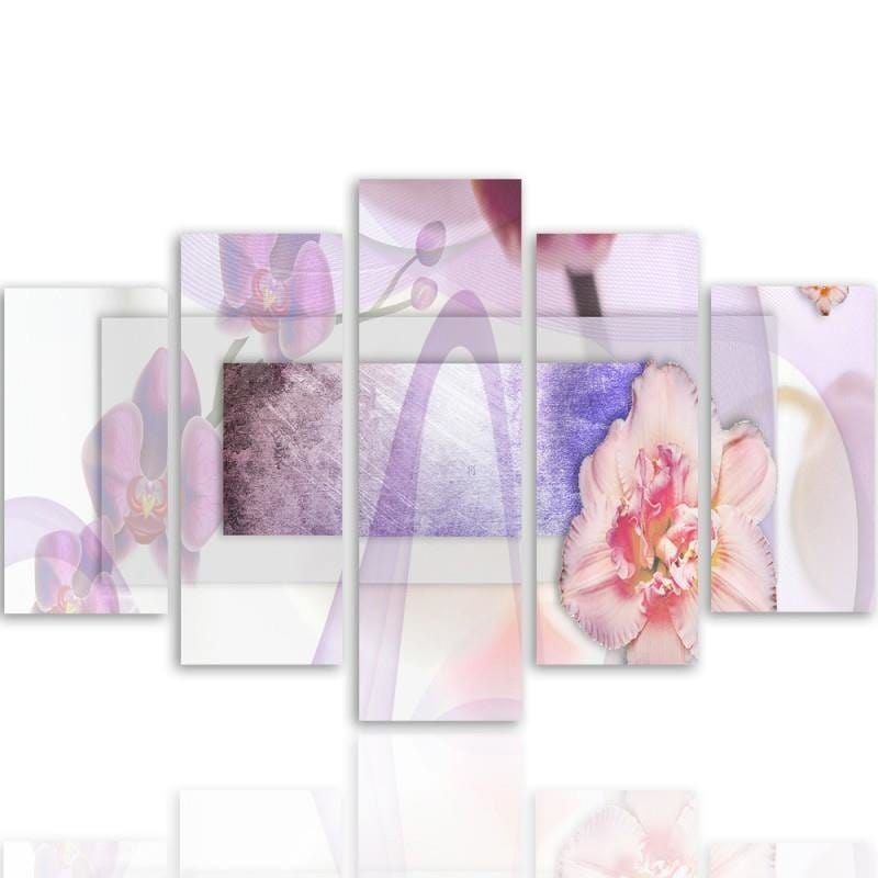 Kanva no 5 daļām - Type A, Floral Composition 1 Home Trends DECO