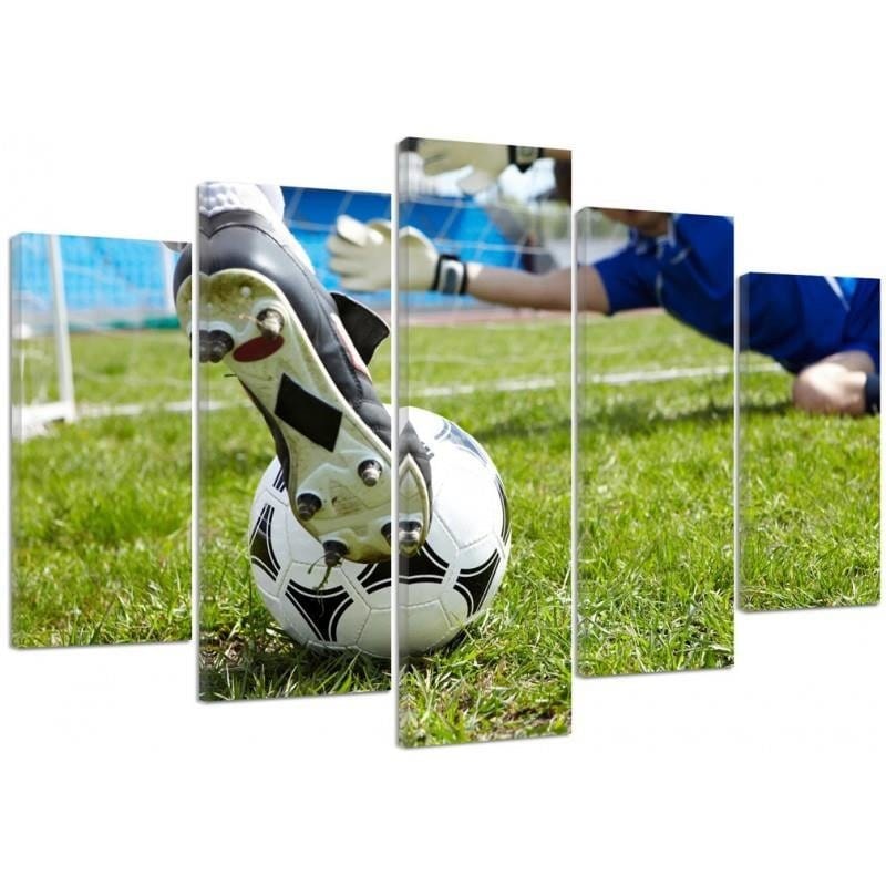 Kanva no 5 daļām - Type A, Football Home Trends DECO