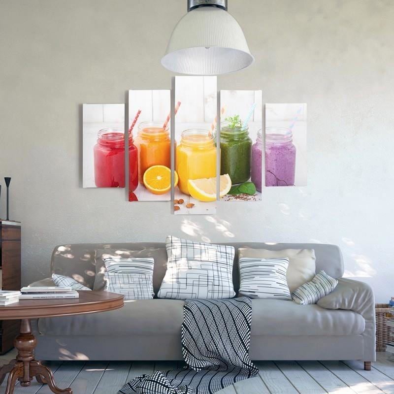 Kanva no 5 daļām - Type A, Fruit Collection Home Trends DECO