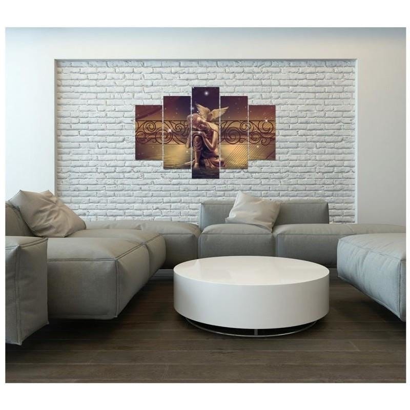 Kanva no 5 daļām - Type A, Gold Buddha Home Trends DECO