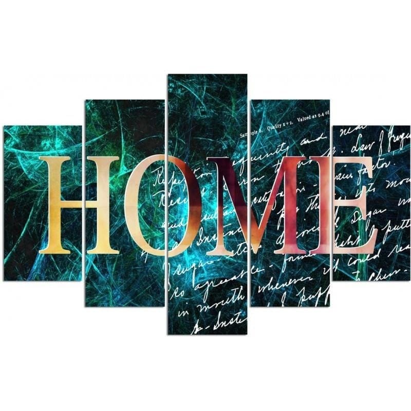 Kanva no 5 daļām - Type A, Home 4 Home Trends DECO