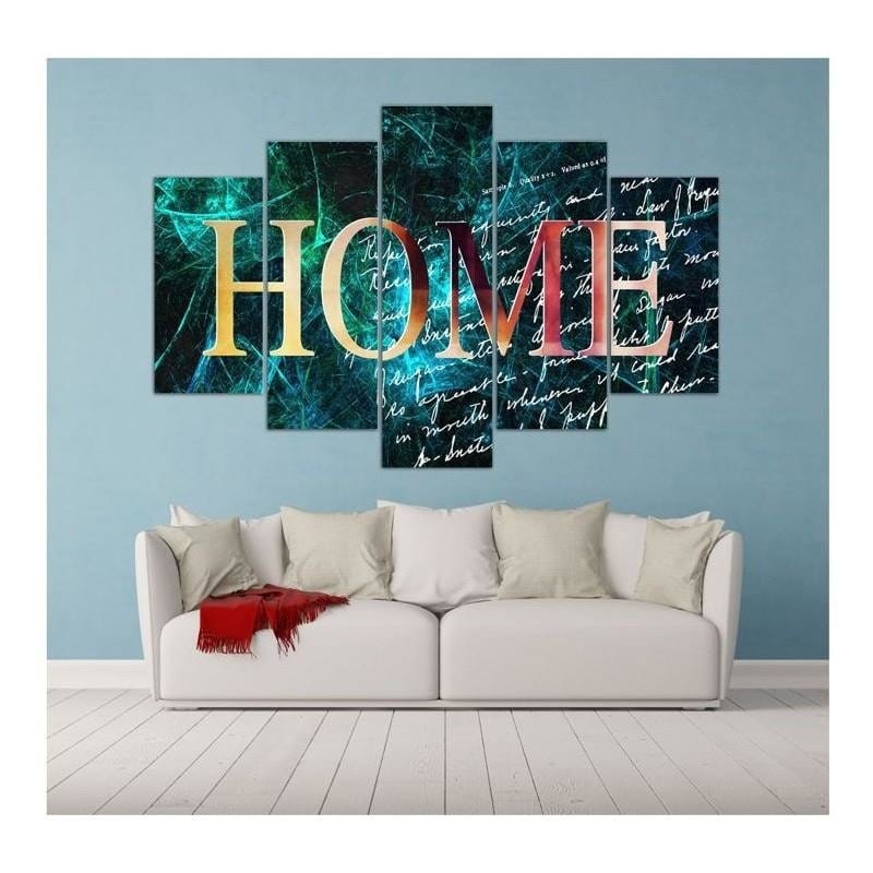 Kanva no 5 daļām - Type A, Home 4 Home Trends DECO