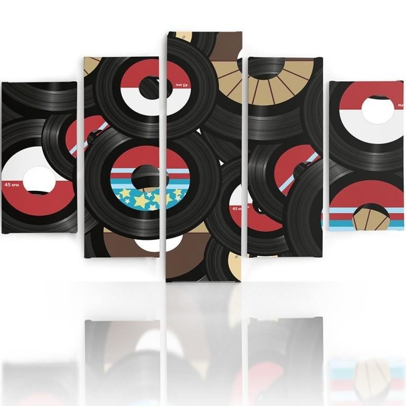 Kanva no 5 daļām - Type A, Longplays Home Trends DECO