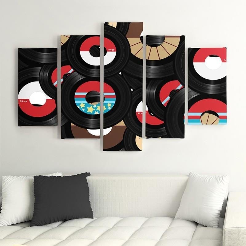 Kanva no 5 daļām - Type A, Longplays Home Trends DECO