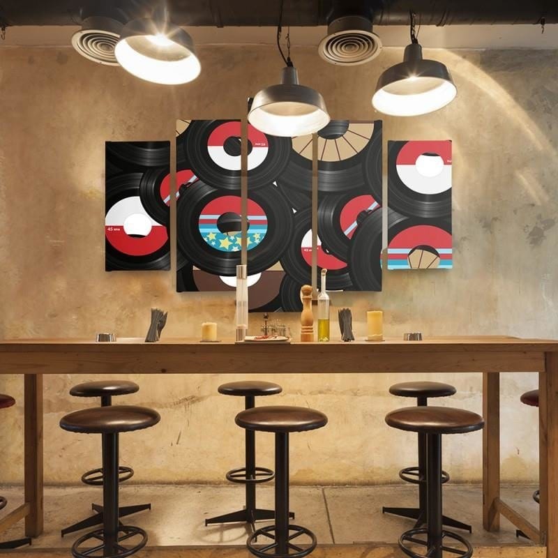 Kanva no 5 daļām - Type A, Longplays Home Trends DECO