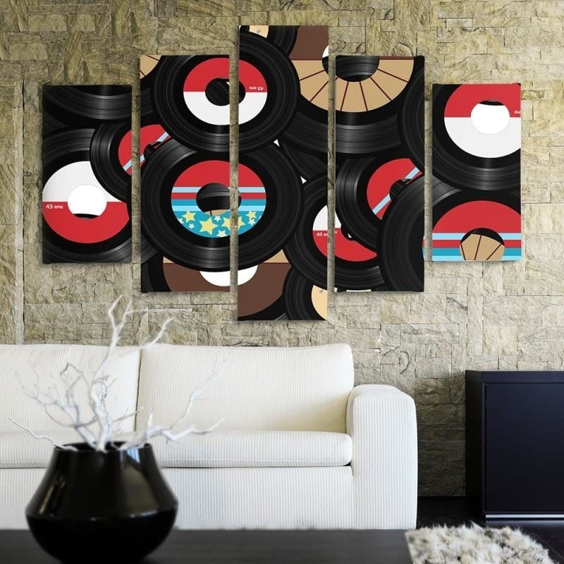 Kanva no 5 daļām - Type A, Longplays Home Trends DECO