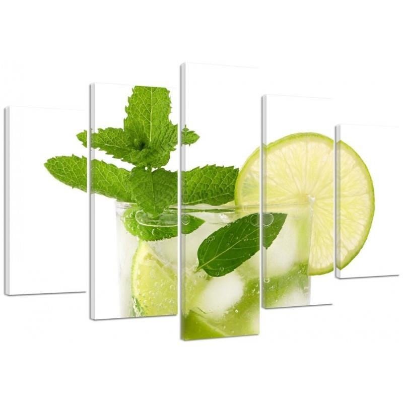 Kanva no 5 daļām - Type A, Mojito Home Trends DECO