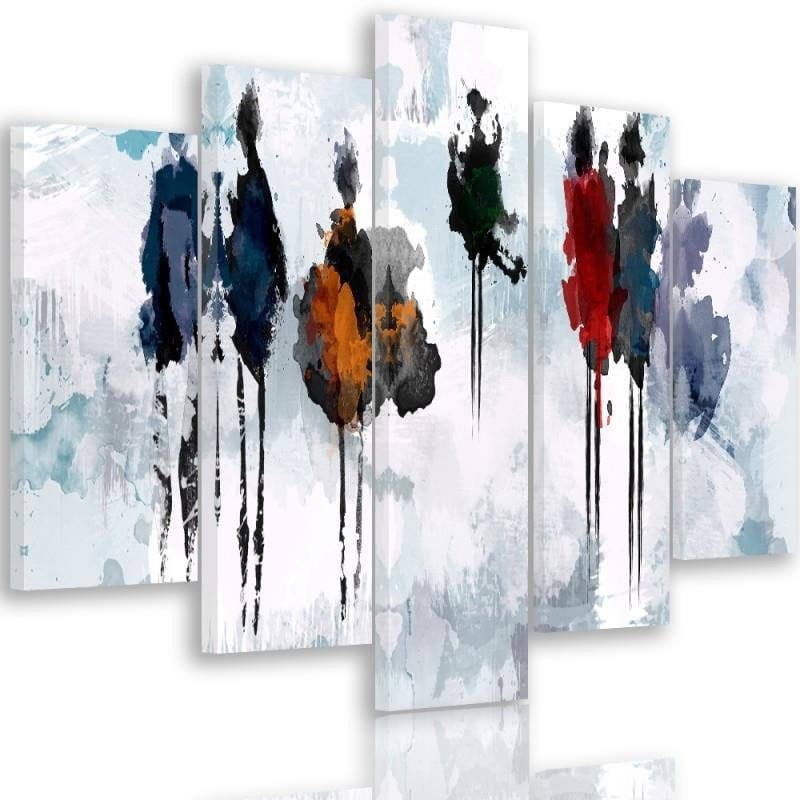 Kanva no 5 daļām - Type A, Painting Tree Home Trends DECO