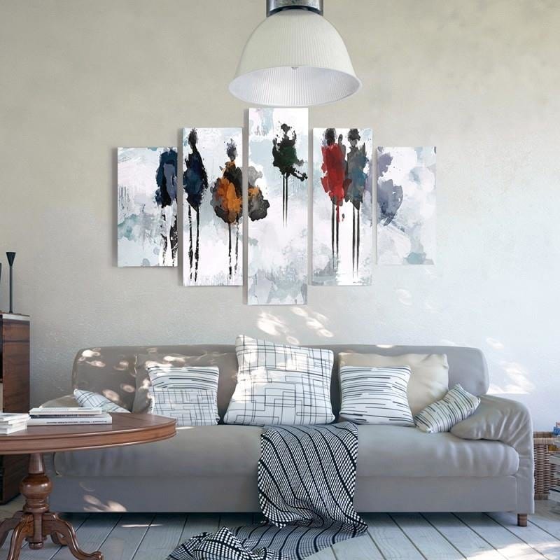 Kanva no 5 daļām - Type A, Painting Tree  Home Trends DECO