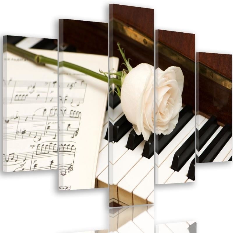 Kanva no 5 daļām - Type A, Piano Home Trends DECO