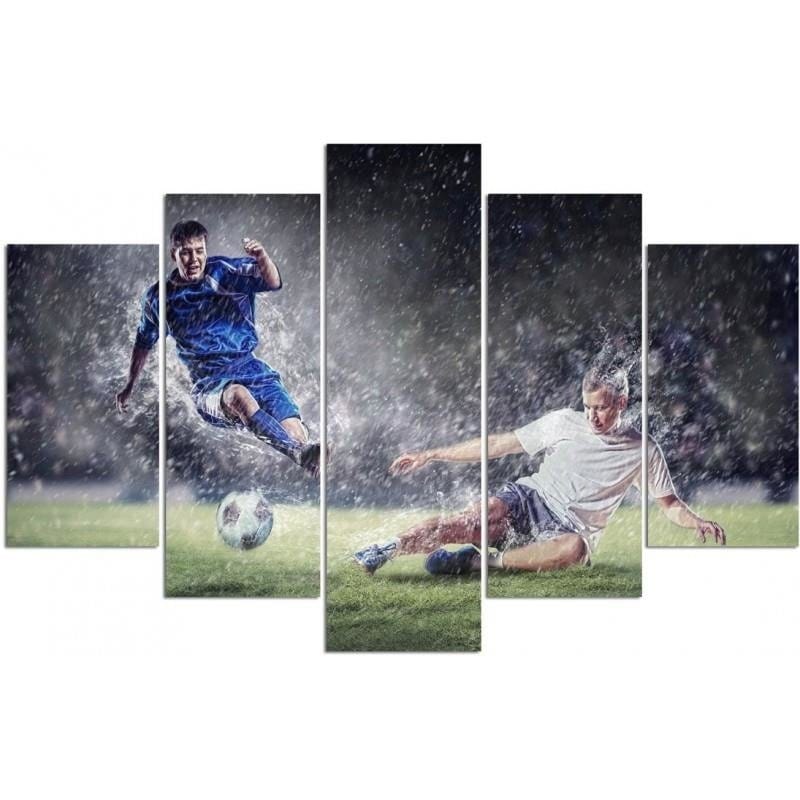 Kanva no 5 daļām - Type A, Players - Tackle Home Trends DECO