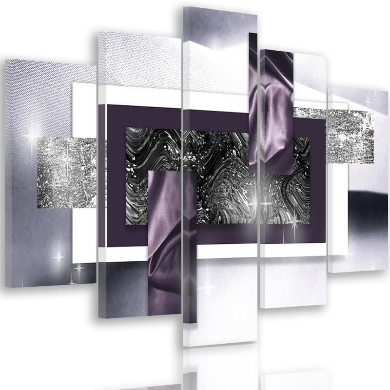 Kanva no 5 daļām - Type A, Space Abstraction Home Trends DECO