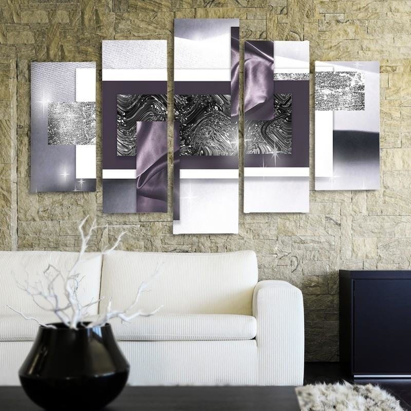 Kanva no 5 daļām - Type A, Space Abstraction  Home Trends DECO