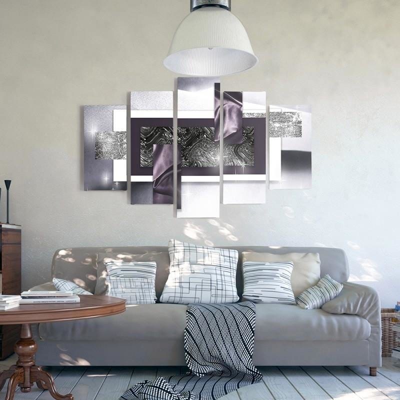 Kanva no 5 daļām - Type A, Space Abstraction  Home Trends DECO