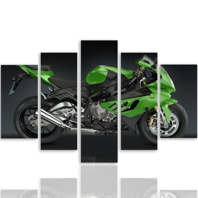 Kanva no 5 daļām - Type A, Sport Bike Home Trends DECO