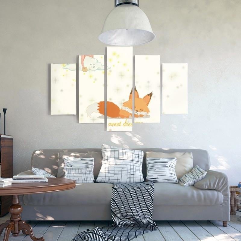 Kanva no 5 daļām - Type A, Sweet Dreams  Home Trends DECO