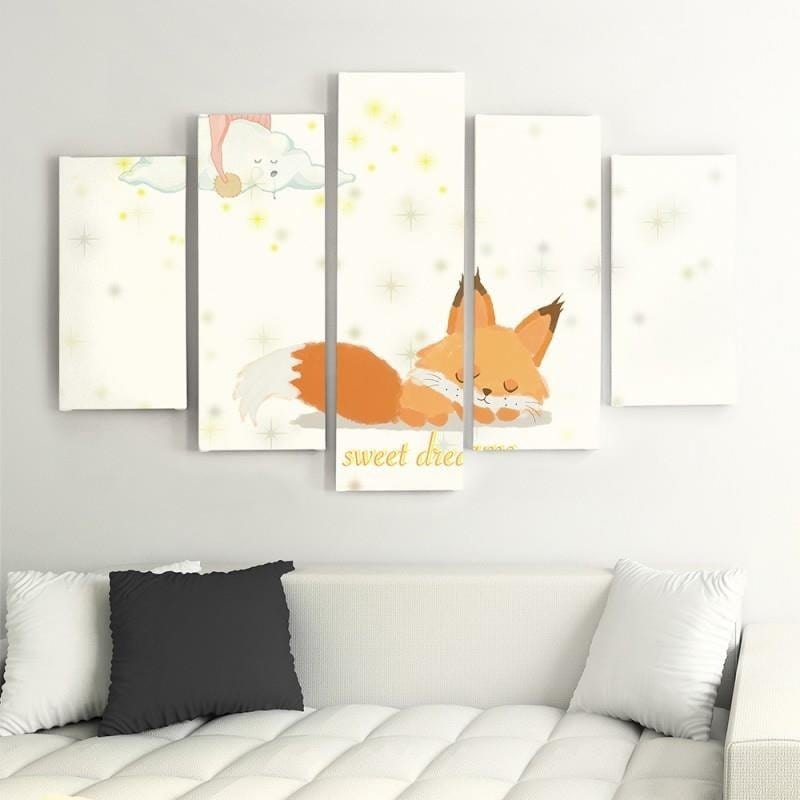 Kanva no 5 daļām - Type A, Sweet Dreams  Home Trends DECO