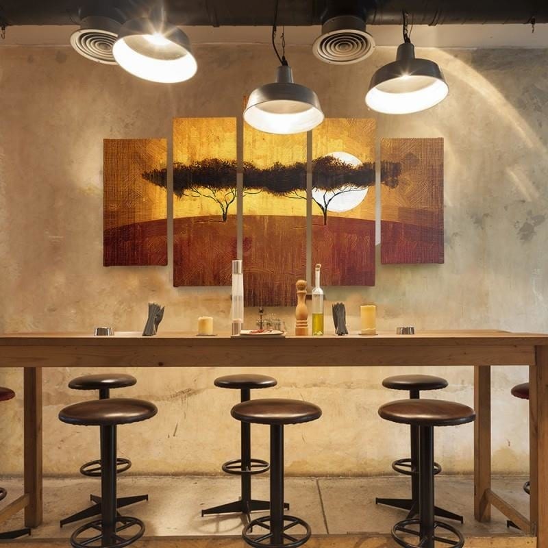 Kanva no 5 daļām - Type A, Two Trees Home Trends DECO